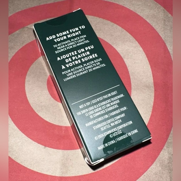 Starbucks “Wicked” Glow-in-the-Dark Keychain - Picture 2 of 3